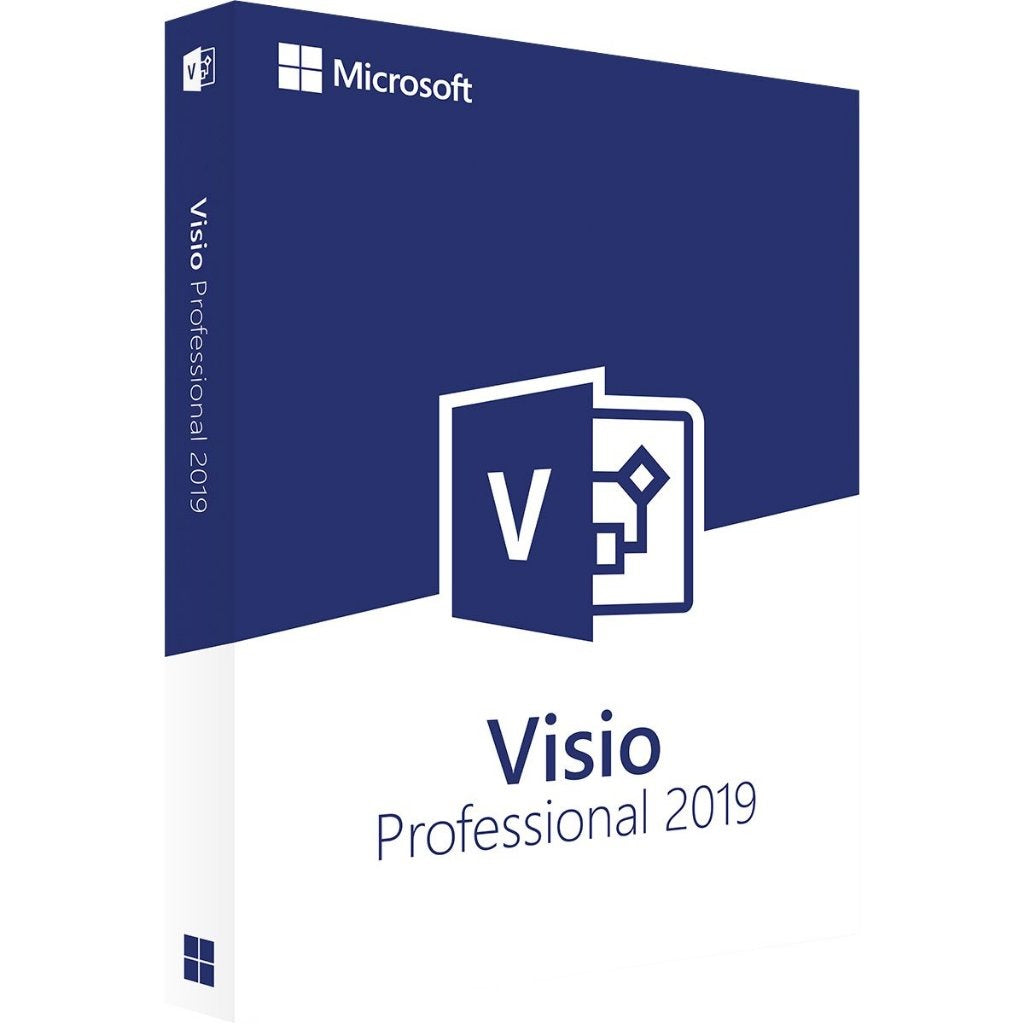 Visio 2019 Professional - 32/64 Bits - Licença Vitalícia + NFe
