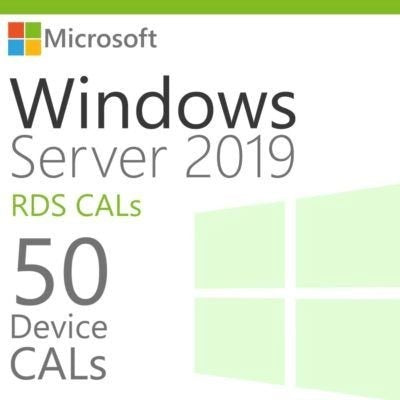 Pacote 50 Device CALs Windows Server 2019 - Licença Vitalícia + NFe