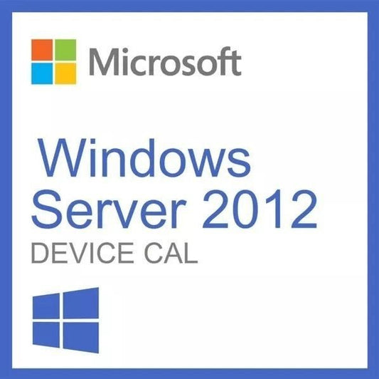 Pacote 50 Device CALs Windows Server 2012 - Licença Vitalícia + NFe