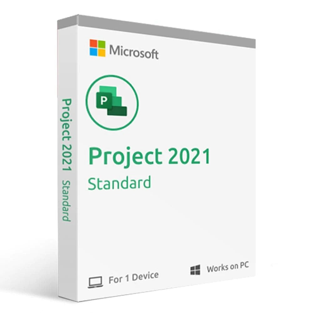 Project 2021 Standard - 32/64 Bits - Licença Vitalícia + NFe